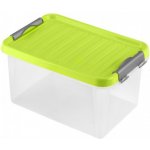 Heidrun Box úložný s víkem 8L plast 33 x 22,5 x 16 cm – Zboží Mobilmania