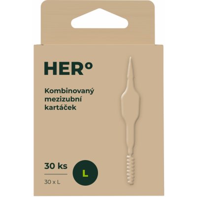 Herbai HERBADENT HERo mezizubní kartáčky velikost L 30 ks – Zboží Dáma