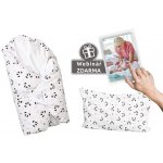Eva Kiedroňová SET 4v1 Maxi Dráček Zoo panda růžová s bílou – Hledejceny.cz