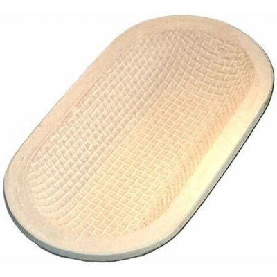 Ošatka na kynutí chleba oválná se vzorem Vafle 1500g – Zboží Dáma