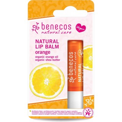 benecos balzám na rty pomeranč BIO VEG 4,8 g – Zbozi.Blesk.cz