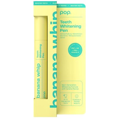 Pop Teeth Whitening Pen Banana Whip bělicí pero banánové 4 ml – Zboží Dáma