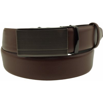 Tonibag pánský kožený opasek hnědý – Zboží Mobilmania
