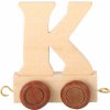 Dřevěný vláček Small Foot Dřevěný vagónek abeceda písmeno K