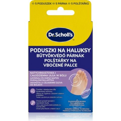 Scholl Dr. Scholl's Bunion Cushions ochranný polštářek na vbočený palec 5 ks – Hledejceny.cz