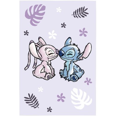 Jerry Fabrics Deka mikroflanel Lilo and Stitch pink – Zboží Dáma