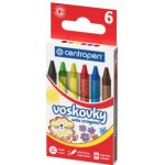 Centropen pastelky voskové 6 barev – Hledejceny.cz