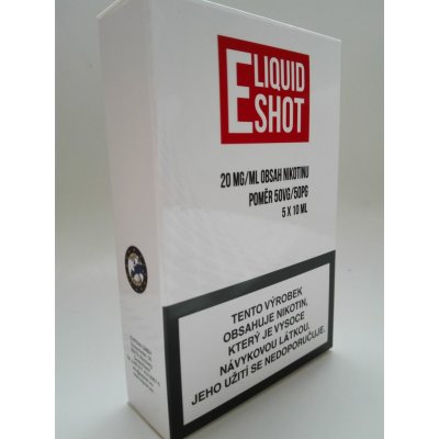 Expran GMBH Booster báze SHOT PG50/VG50 20mg 5x10ml – Sleviste.cz