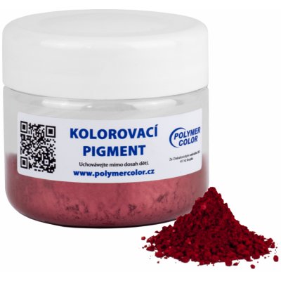 Polycol Metalický pigment červená 50 g