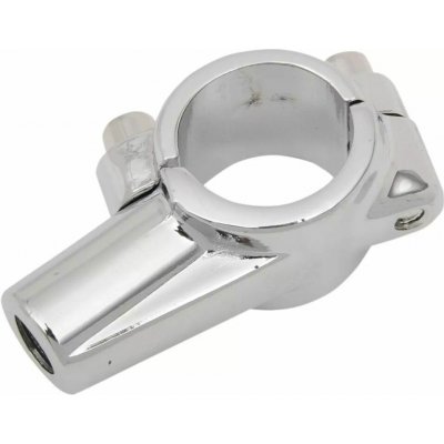 EMGO držák zrcátka s objímkou na řídítka chromovaný 22MM (7/8") (otvor 10MM) | Zboží Auto