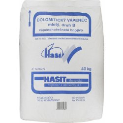Hnojivo Hasit Dolomitický vápenec mletý 40 kg