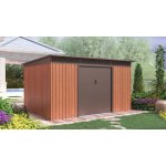 G21 Zahradní domek GRAH 915 340 x 269 cm hnědý – Hledejceny.cz