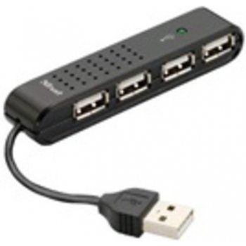 Trust Vecco Mini 4 Port USB 2.0 Hub 14591