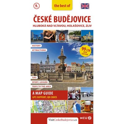 České Budějovice kapesní průvodce anglicky – Hledejceny.cz