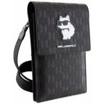 Pouzdro Karl Lagerfeld Saffiano Monogram Wallet Phone Bag Choupette NFT černé – Zboží Živě Pouzdro Karl Lagerfeld Saffiano Monogram Wallet Phone Bag Choupette NFT černé – Zboží Živě