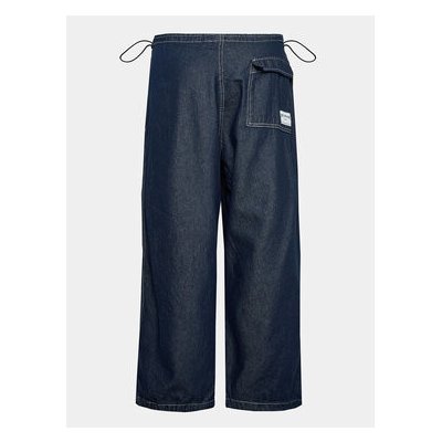 BDG Urban Outfitters Joggers kalhoty Denim Raw Baggy Tech 77175636 Modrá Baggy Fit – Zboží Mobilmania