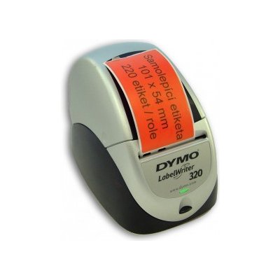 Můj-toner Etikety / Štítky Dymo Labelwriter 101x54mm červené, 99014, S0722430 - přepravní, 220ks kompatibilní – Zboží Mobilmania