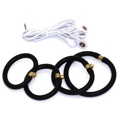 Elektro Sex - gumové kroužky na penis IV – Zboží Dáma