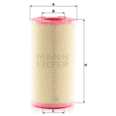 MANN FILTER Vzduchový filtr C 28 028 – Hledejceny.cz