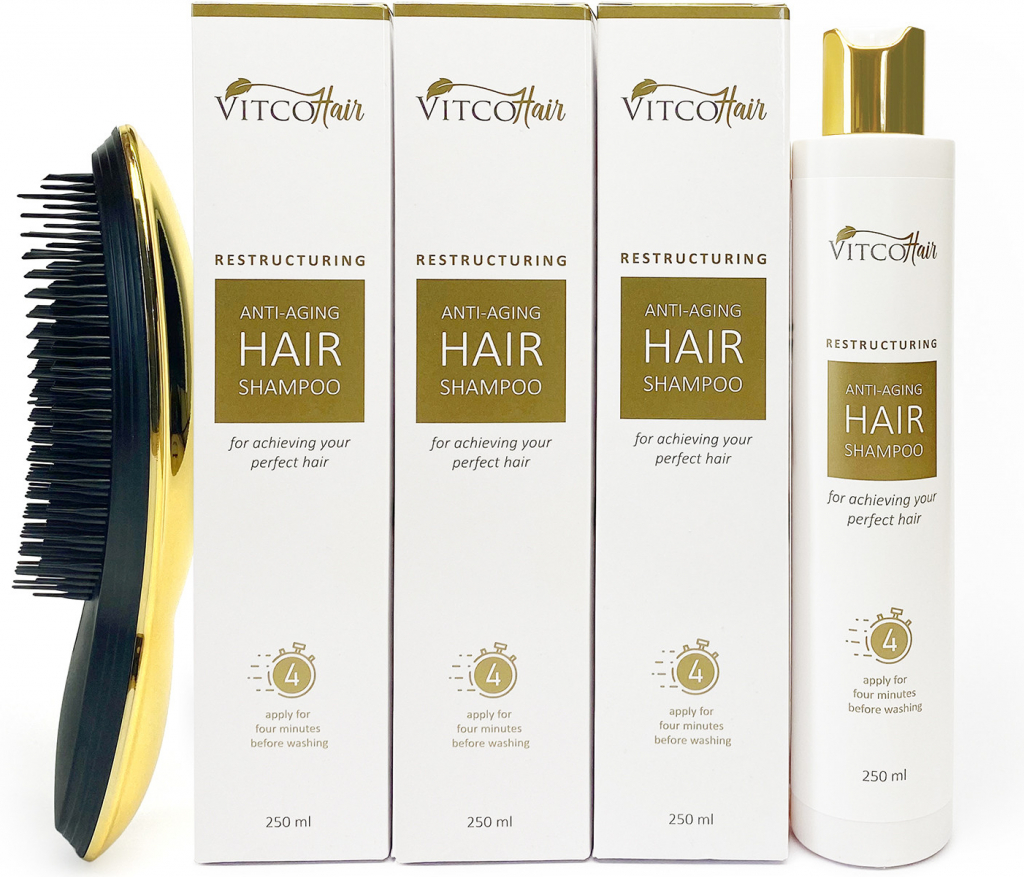 VitcoHair Shampoo Anti-Aging Restructuring For Achieving 750 ml