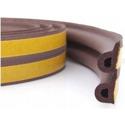 Scley těsnění do dveří a oken 0398-202006 hnědé – Zboží Mobilmania