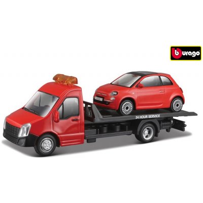 Bburago Car Hauler a Mini Cooper S 1:43 – Zboží Mobilmania