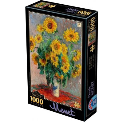 D Toys Monet: Bouquet of Sunflowers II 1000 dílků – Zboží Mobilmania