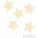 Barbara Luijckx Čokoládová dekorace Hvězdičky bílé 30 ks – Zboží Dáma