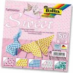 Folia Origami papíry na skládání 15 x 15 cm sweet 80 g – Zboží Mobilmania