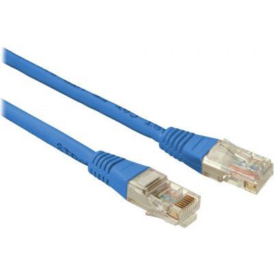 Solarix 28630209 patch, Cat6, UTP, PVC, 2m, modrý – Zboží Živě