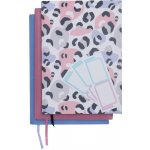 Sada 3 elastických textilních obalů na knihy Safari 2025 – Zboží Dáma