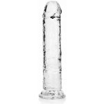 RealRock Crystal Clear Realistic 8 průhledné dildo s přísavkou 22 x 4 cm – Zboží Dáma
