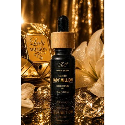 Smell of Life Luxusní parfémovaný olej Lady Million 10 ml – Hledejceny.cz