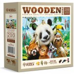 WOODEN CITY Dřevěné Vítejte v džungli 2v1 EKO 200 dílků – Hledejceny.cz