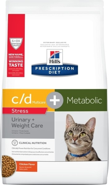 Hill\'s Prescription Diet c d Urinary Stress Metabolic Chicken 8 kg