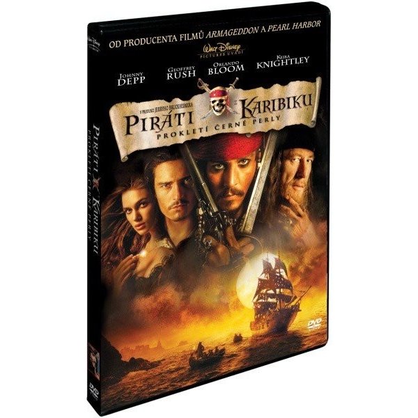 Film Piráti z karibiku 1: prokletí černé perly DVD