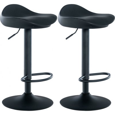 CLP Alisson koženka Černá / černá podnož 2 ks – Zboží Dáma