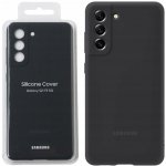 Samsung Silicone Cover Galaxy S21 FE černá EF-PG990TBEGWW – Zboží Mobilmania