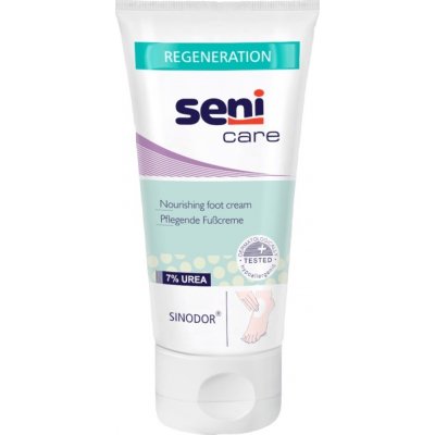 Seni Care Vyživující krém na nohy 7% urea 100 ml – Sleviste.cz