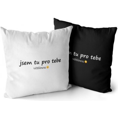 Impar polštář Jsem tu pro tebe 40x40 – Hledejceny.cz