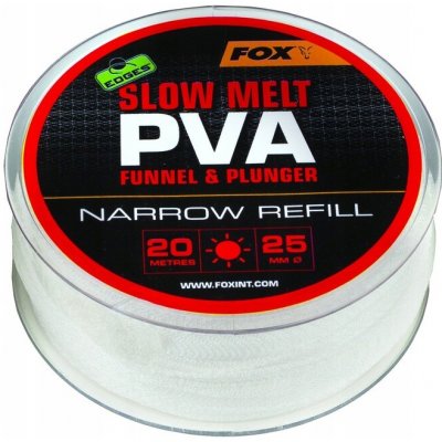 Fox EDGES PVA Mesh Refills Slow Melt Refills 25 mm Narrow 20 m – Hledejceny.cz