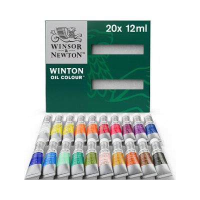 Winton sada olejových barev 20 ks 12 ml – Zboží Dáma