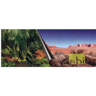 Duvo+ pozadí oboustranné Jungle / Desert 120 x 50 cm – Zboží Mobilmania
