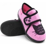 Dětské papuče GEZER Cat růžové – Sleviste.cz