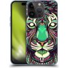 Pouzdro a kryt na mobilní telefon Apple Pouzdro Head Case Apple iPhone 15 Pro AZTEC TYGR