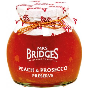 Mrs. Bridges Zavařenina broskev & Prosecco 340 g