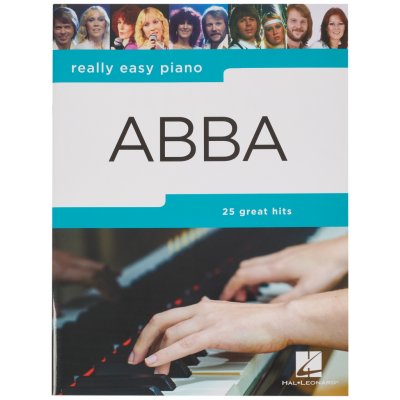 Abba Really easy piano snadný klavír – Zboží Dáma