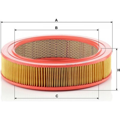 MANN-FILTER Vzduchový filtr MANN C2645 (MF C2645) – Hledejceny.cz