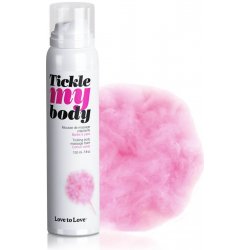 TICKLE MY BODY COTTON CANDY massage foam 150 ml