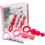 Satisfyer Booty Call anální kolík sada barevná 3 ks – Sleviste.cz